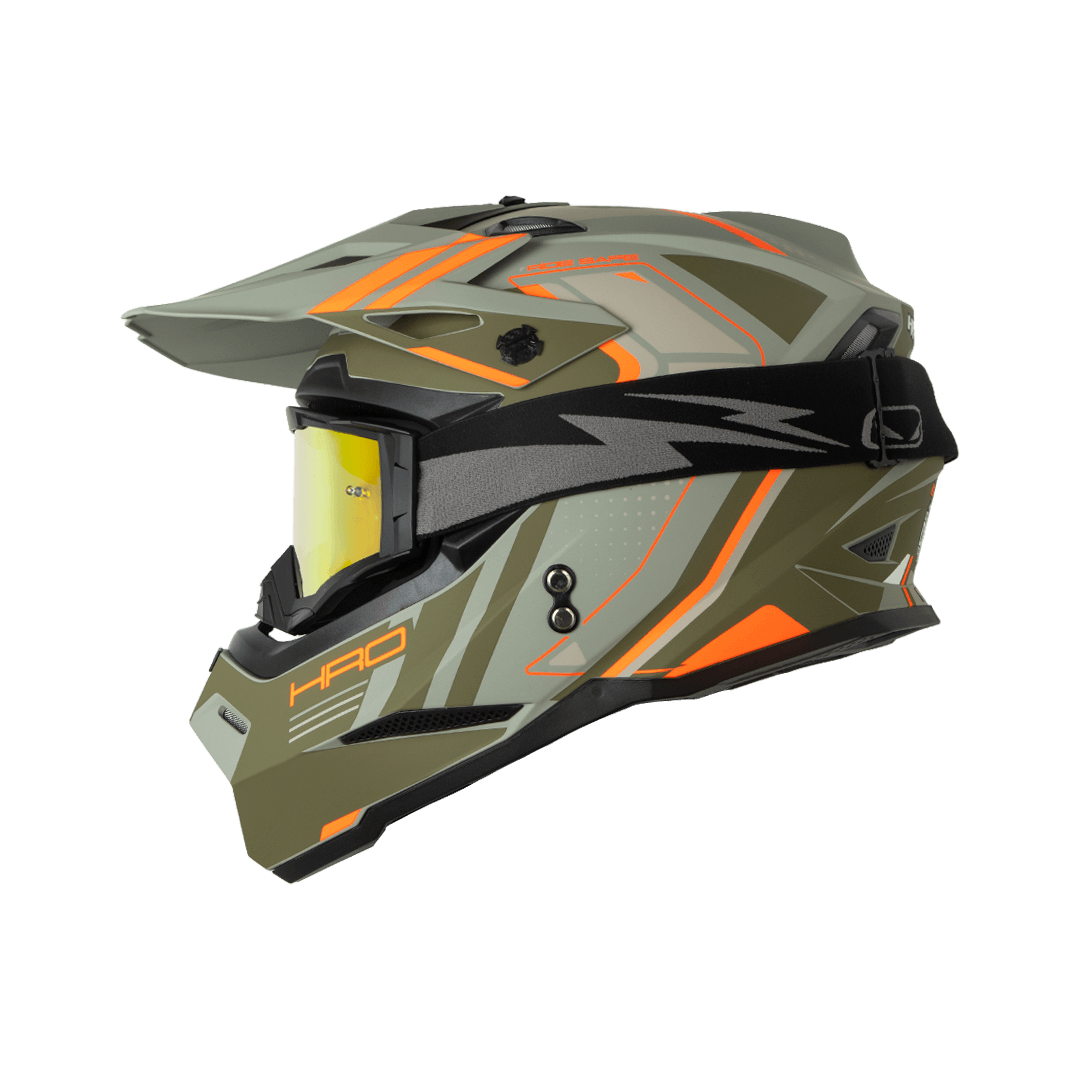 HRO MX-03 ILFRATO MATT GREY ORANGE