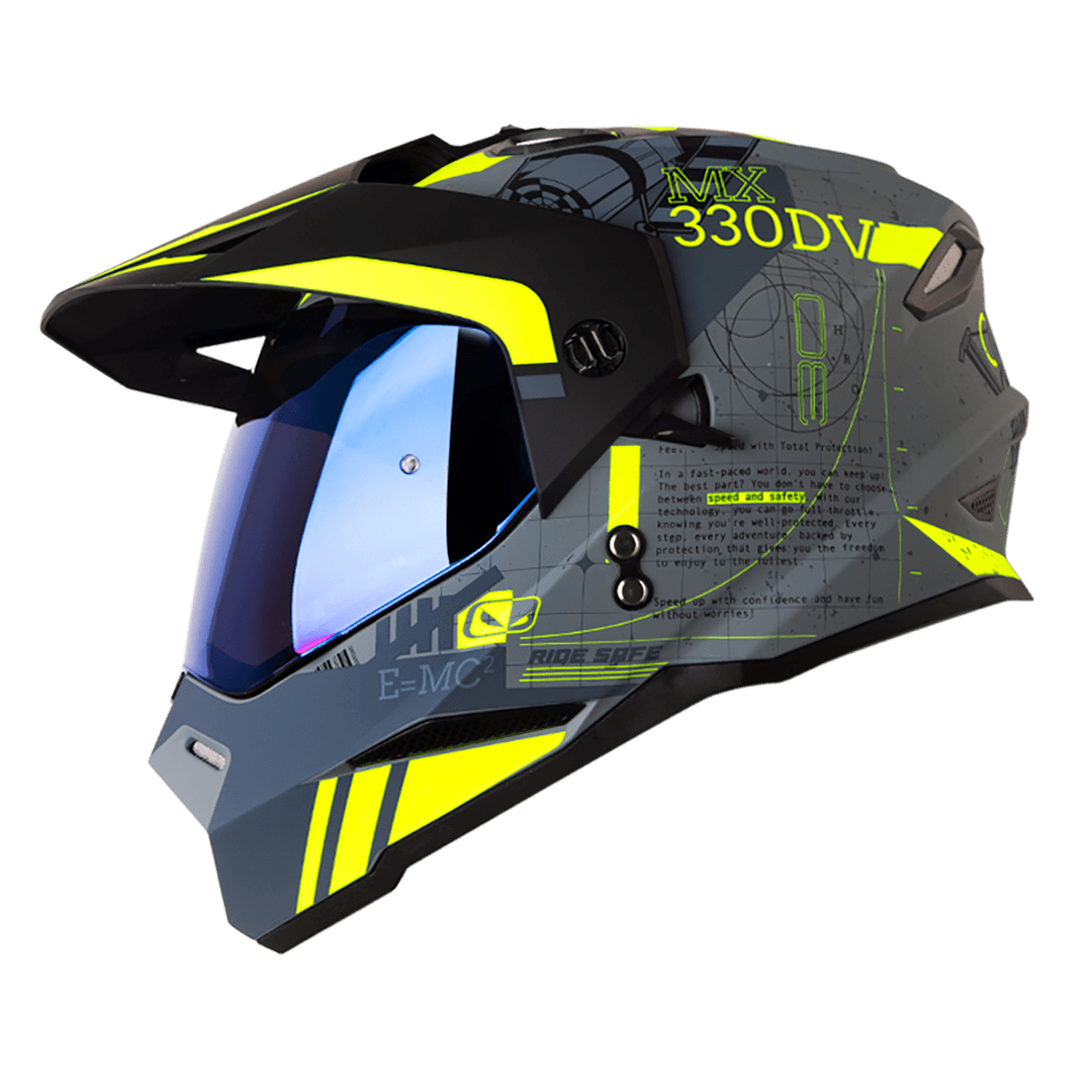 HRO 330 SPACE RACE GRIS AMARILLO MATE
