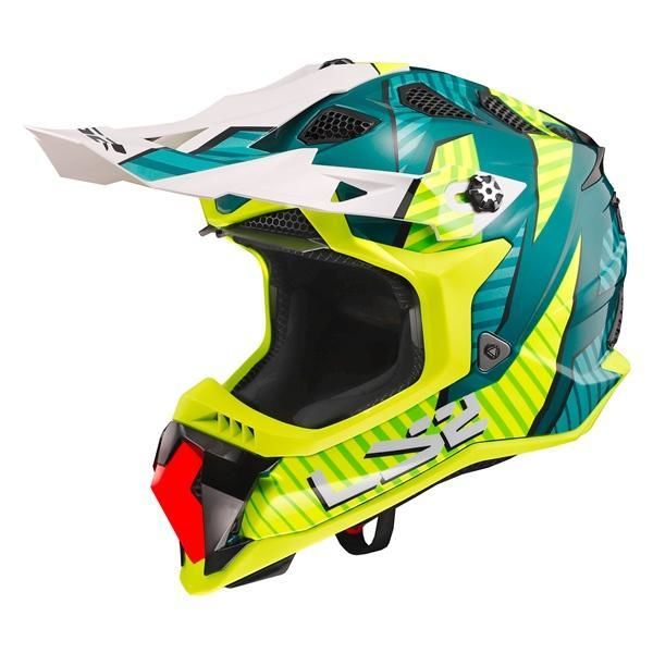 LS2 MX700 SUBVERTER EVO COBALT YELLOW