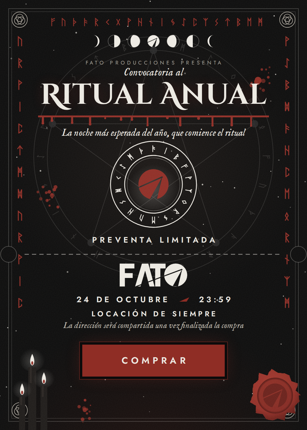 Fato Producciones Preventa - $180