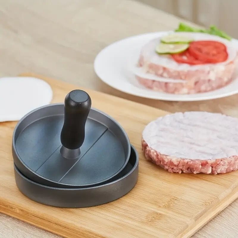 Prensa para Hamburguesas de Aluminio - 12 cm