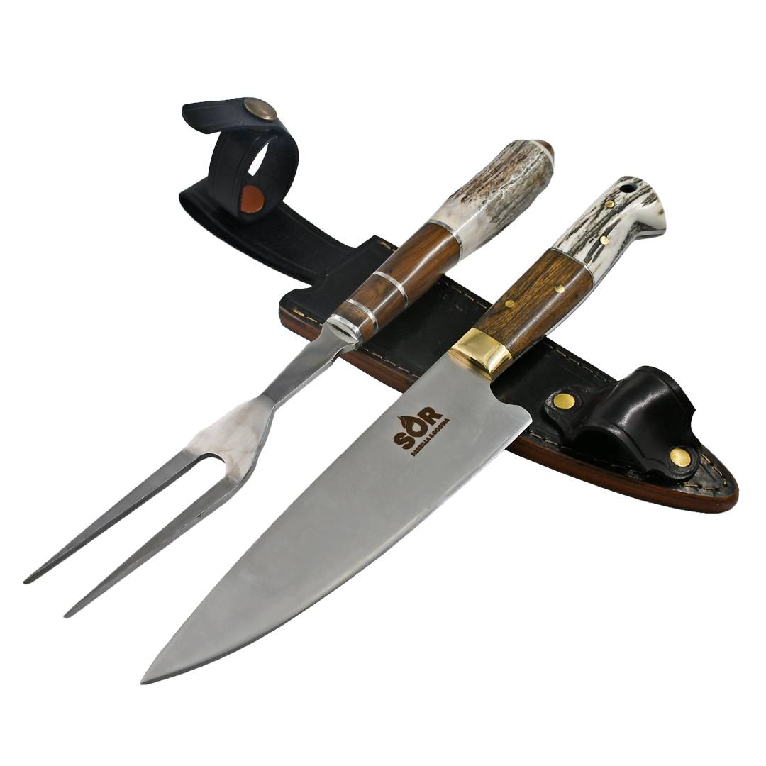 Juego Tenedor y Cuchillo Robusto