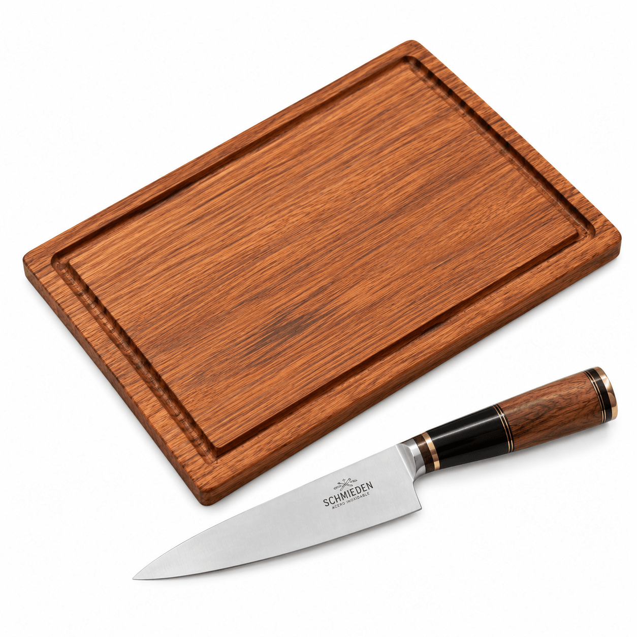 COMBO Tabla de Eucaliptus + Cuchillo