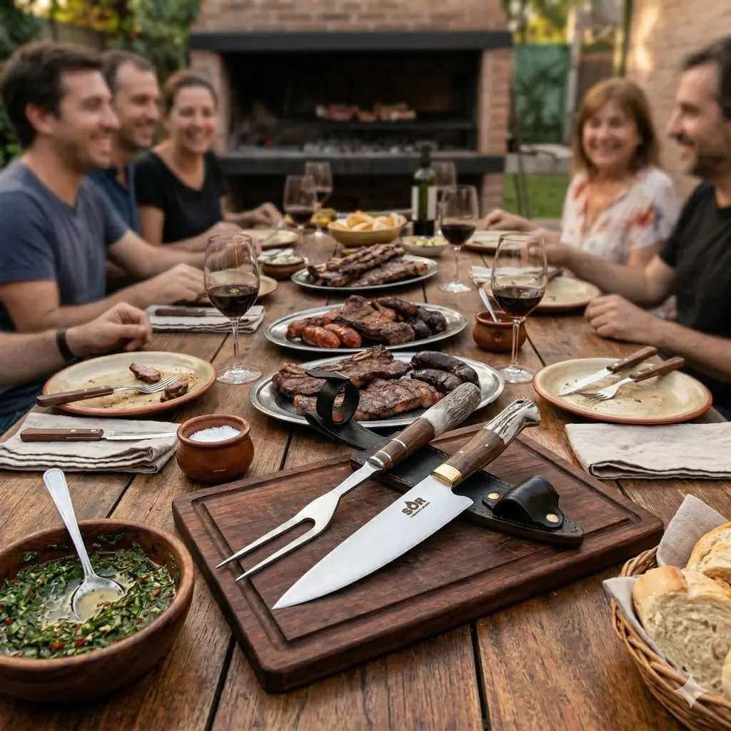 Juego Tenedor y Cuchillo Robusto
