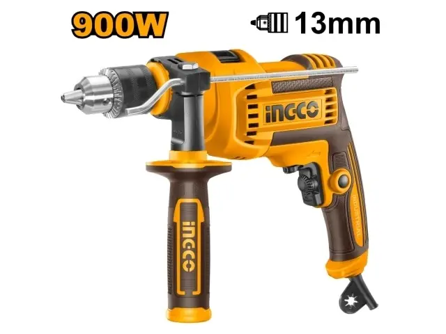 TALADRO PERCUTOR 900W 13MM VELOCIDAD VARIABLE 2800RPM INGCO