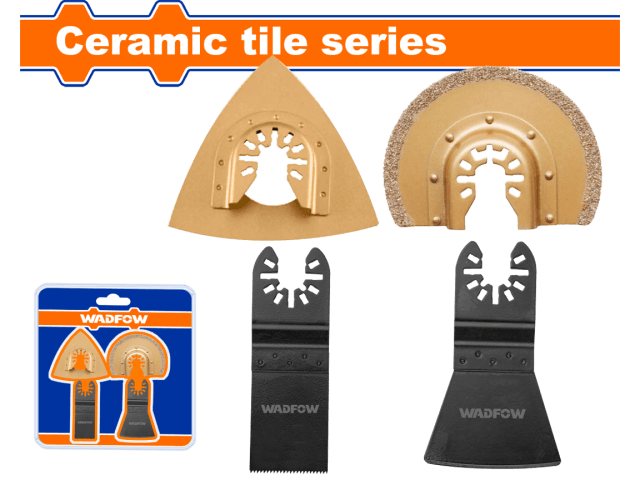 SET X 4 SIERRAS PARA CORTE CERAMICA MAQUINA MULTIFUNCION WADFOW