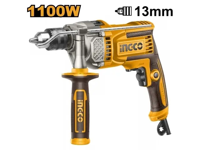 TALADRO 13MM CON PERCUTOR 1100W INGCO