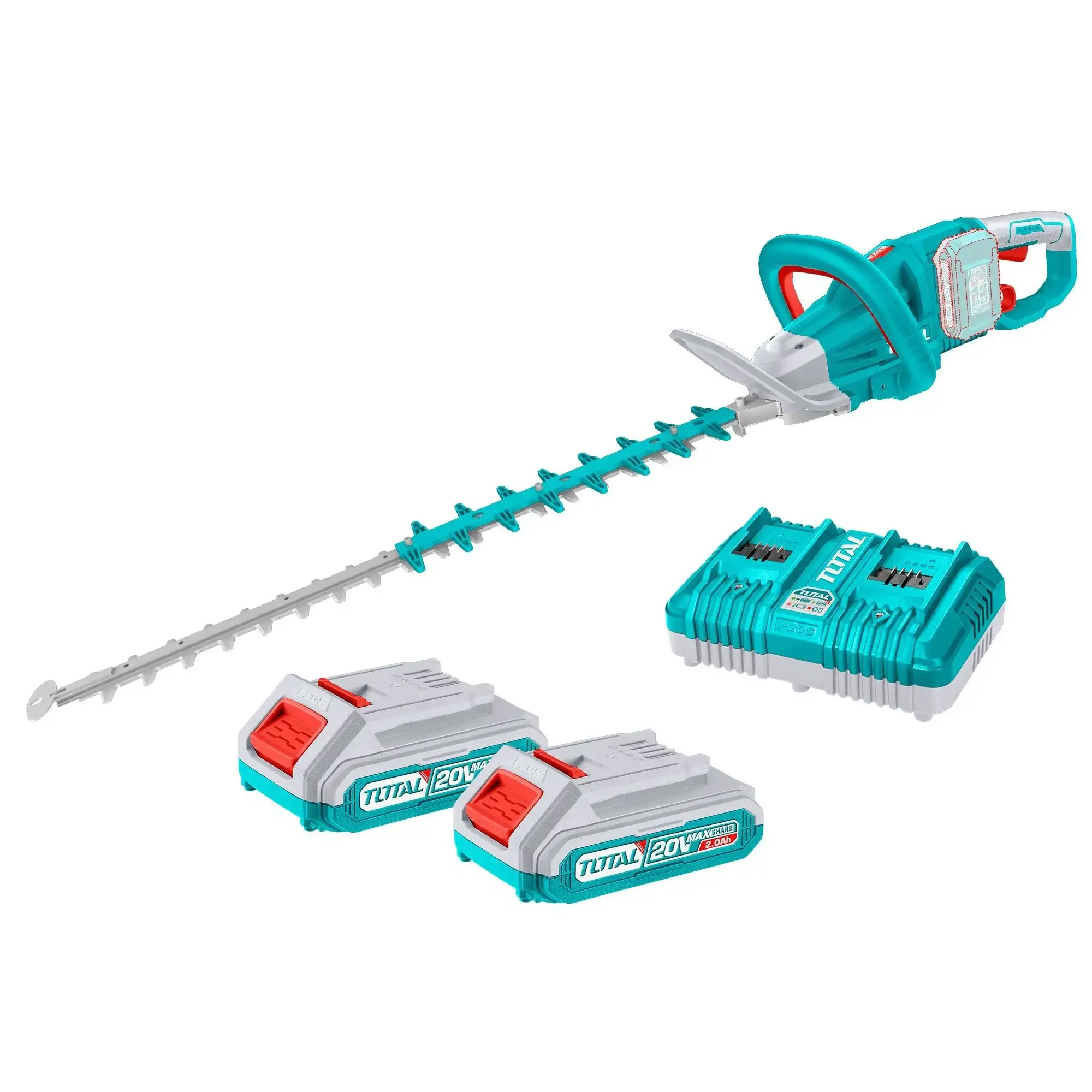 Cortacerco Inalámbrico 40v - Con 2 Baterías De 20v