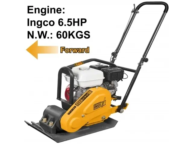 PLANCHA COMPACTADORA 60KG GASOLINA INGCO GCP060-2