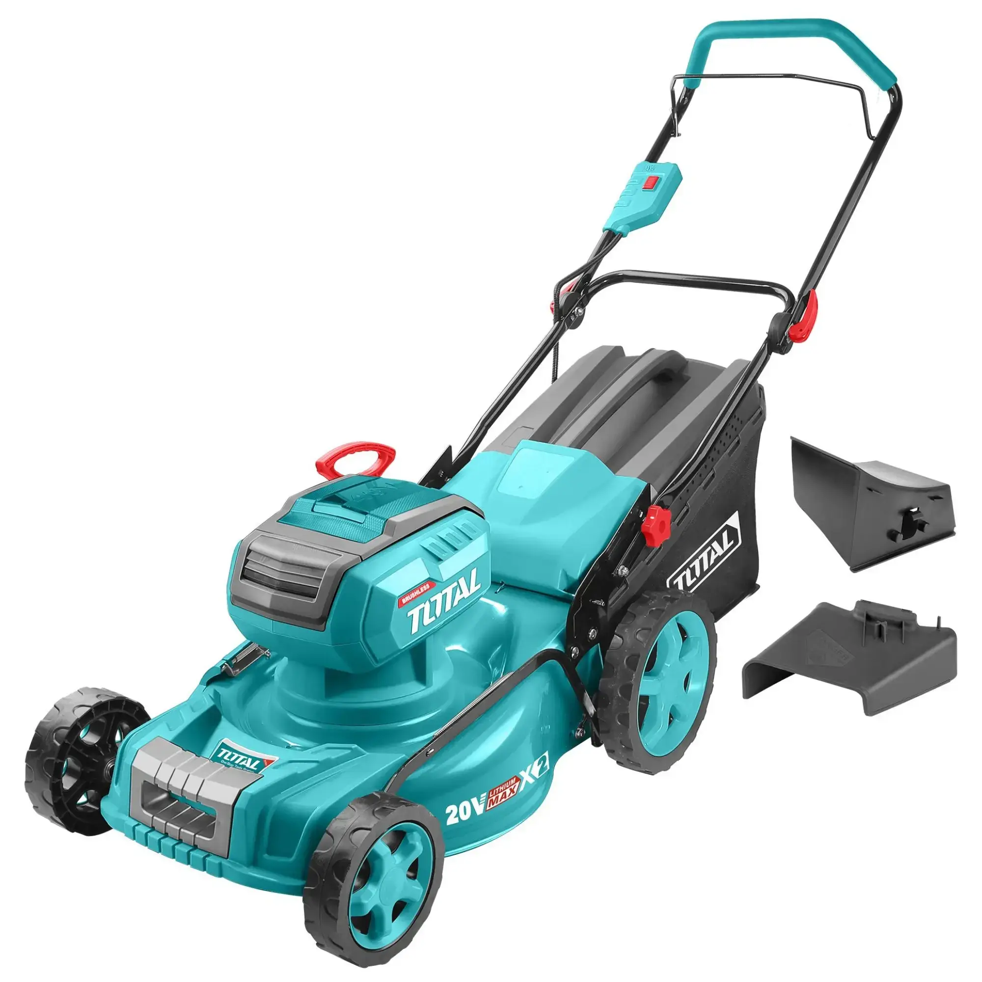Cortacésped Inalámbrico 40v - Funciona Con 2 Baterías 20v