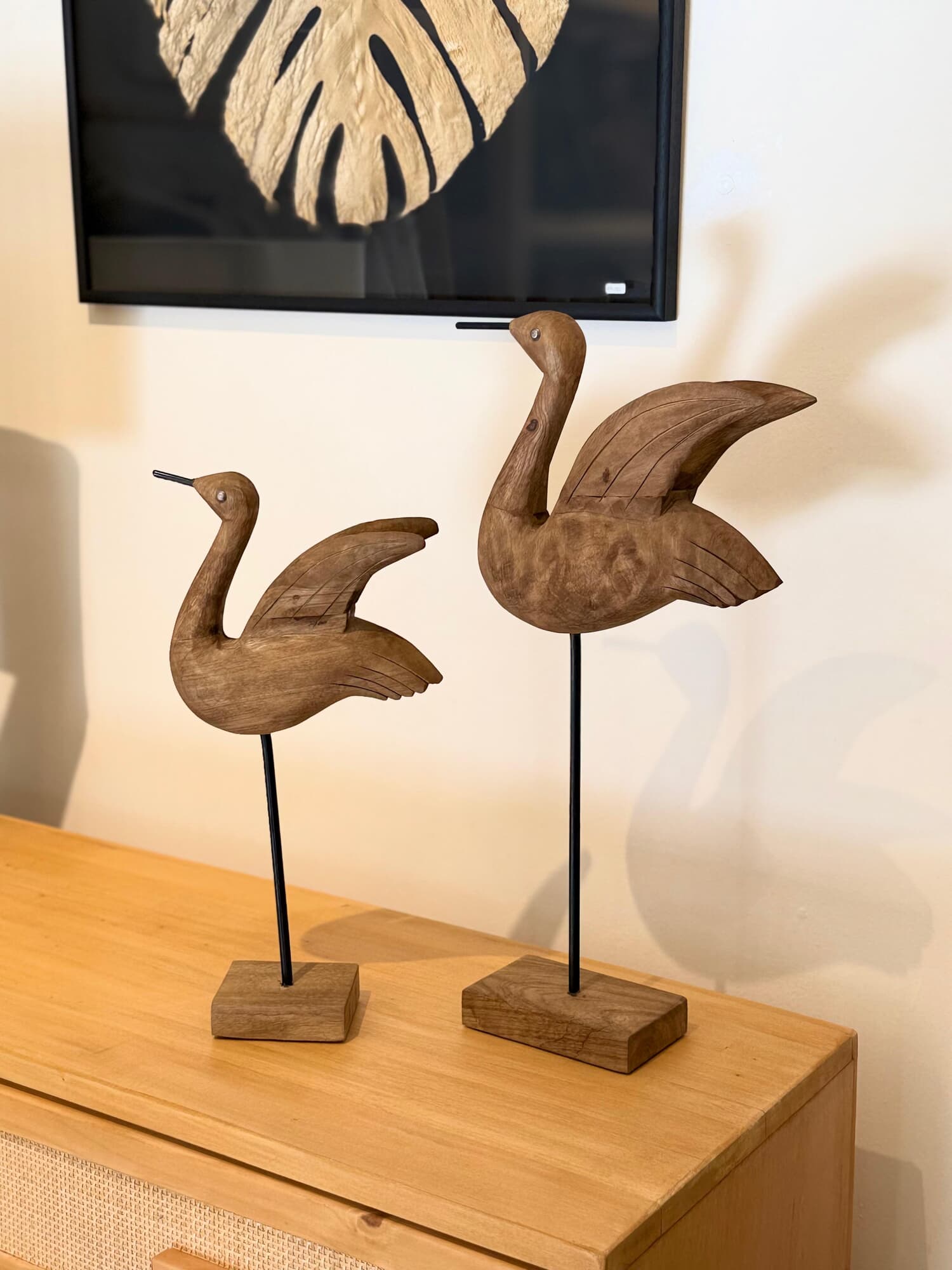Cisne de madera