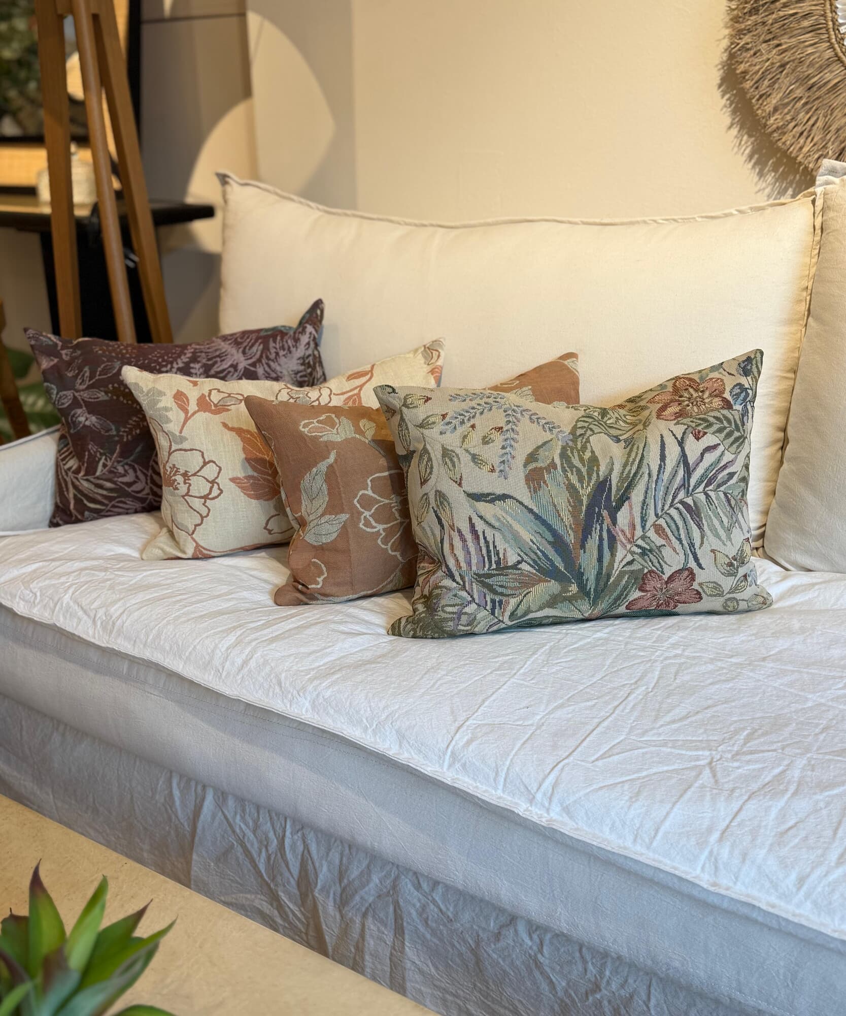 Almohadon rectangular estampa