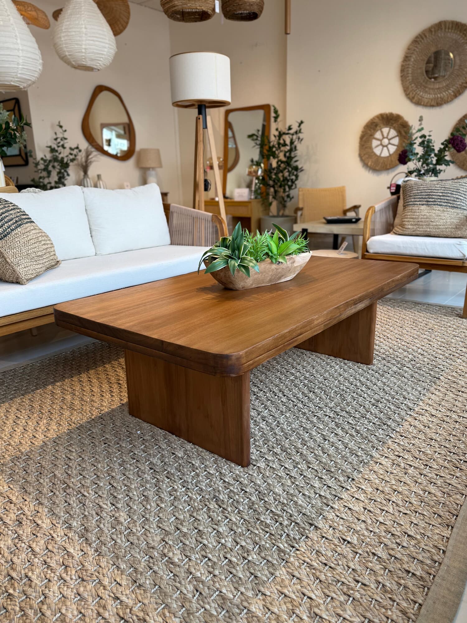 Mesa de living Curva