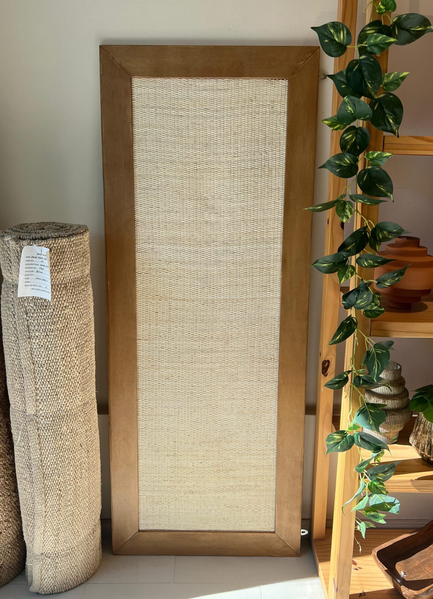 Respaldo de cama madera y fibra