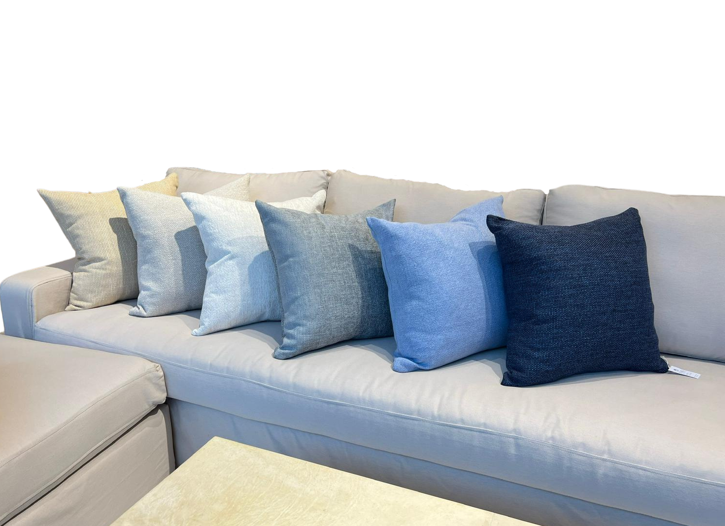 Almohadones cuadrados