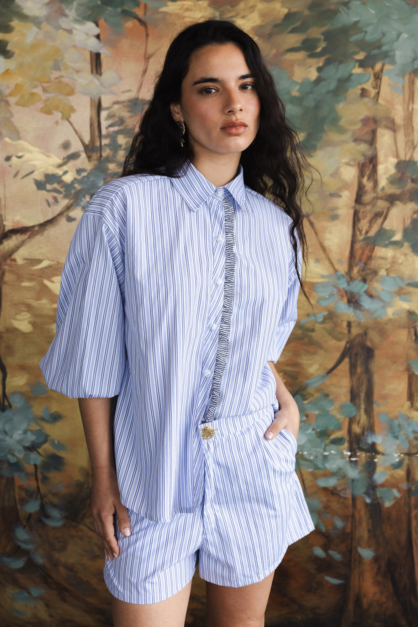 CAMISA MARINA