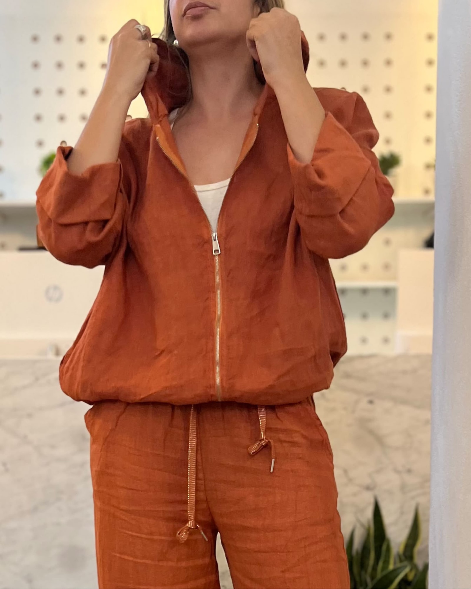 Campera lino