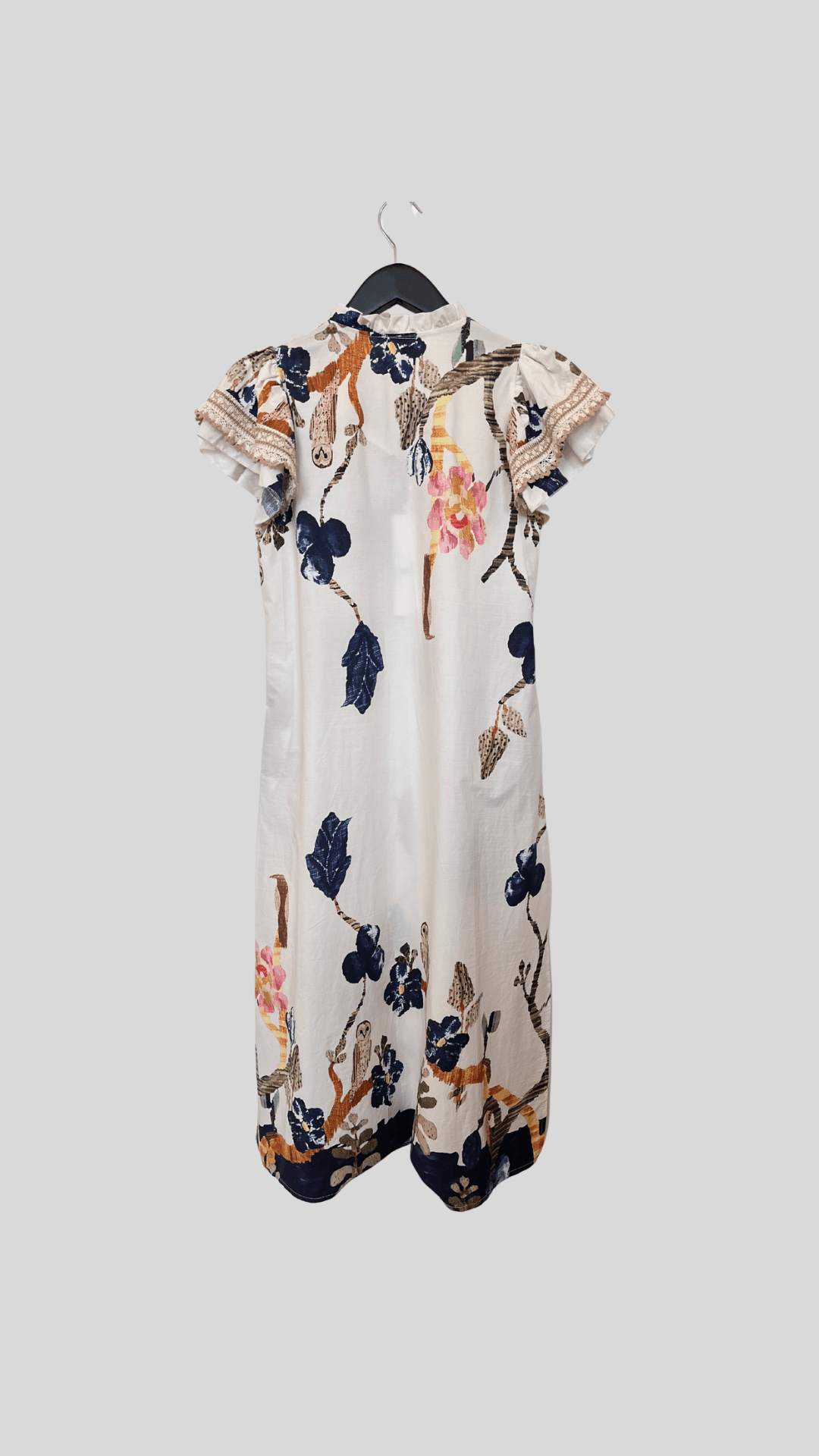 Vestido Con Cinto Búho