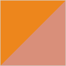 Naranja y Rosado