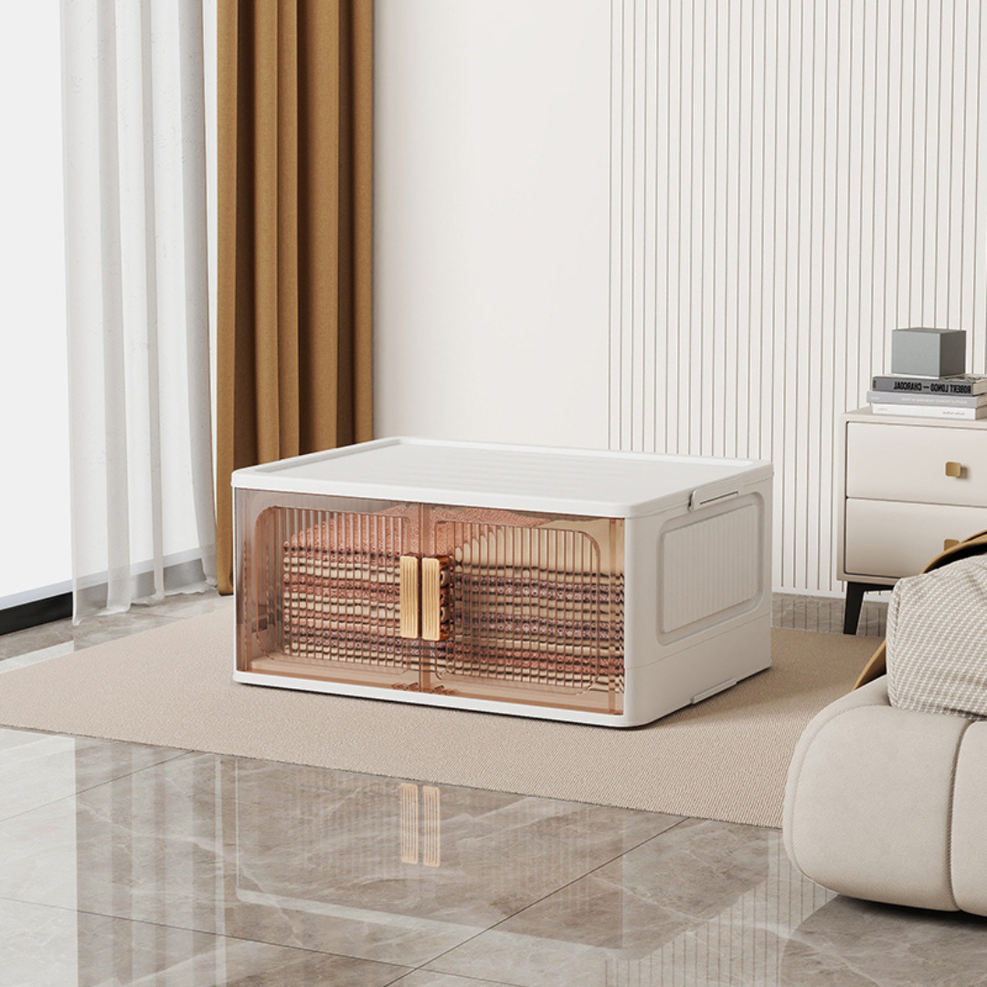 Caja de Almacenamiento Plegable Con Puertas