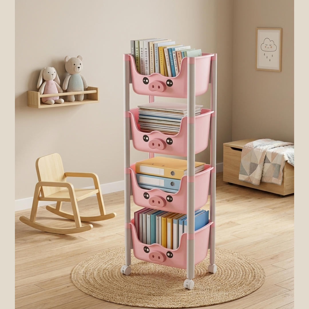Organizador Infantil 4 Niveles Cerdo R