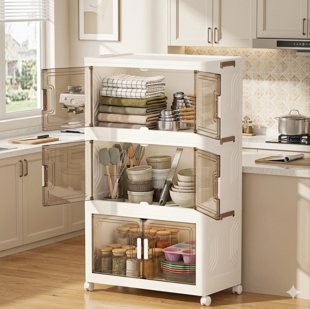 Armario Plegable Cocina X3