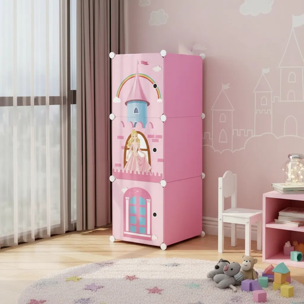 Organizador Infantil 3 Cubos