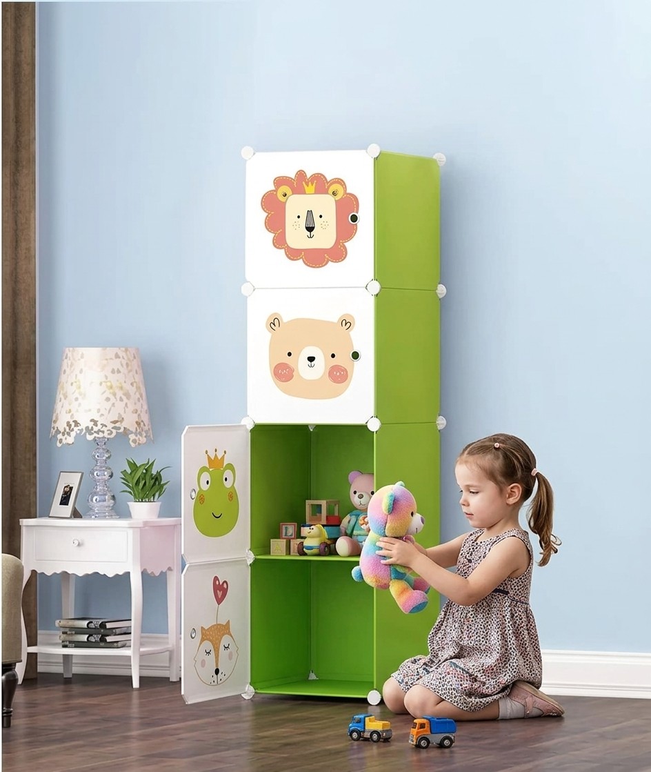 Vertical Infantil 4 Cubos