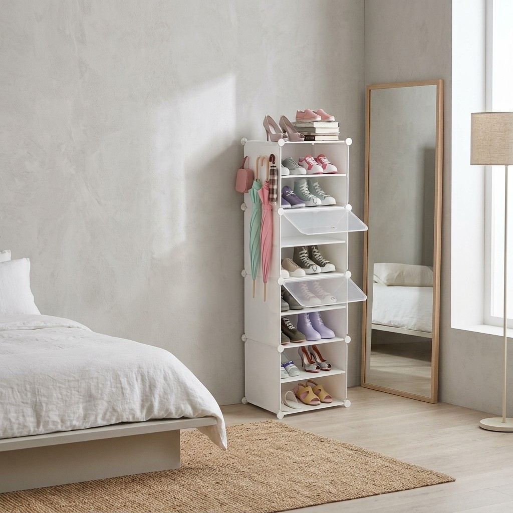Zapatera 4 Puertas Vertical