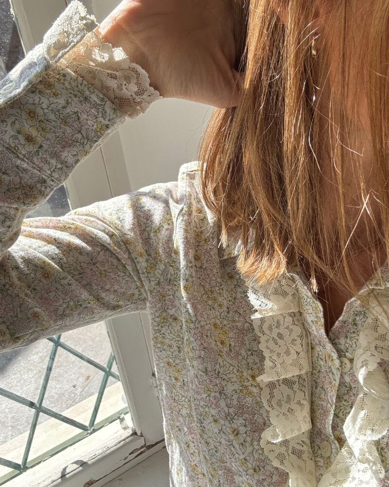 CAMISA MAXIME JABOT LINO