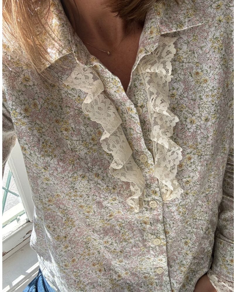 CAMISA MAXIME JABOT LINO