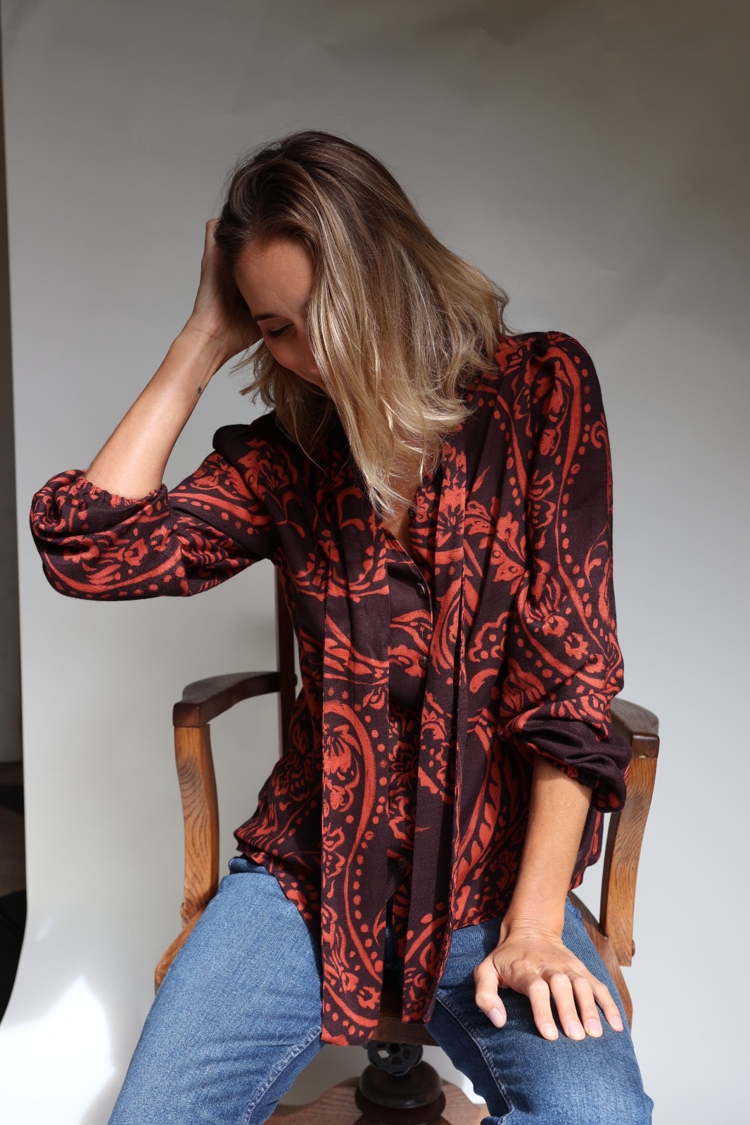 CAMISA HORTENSE LINO