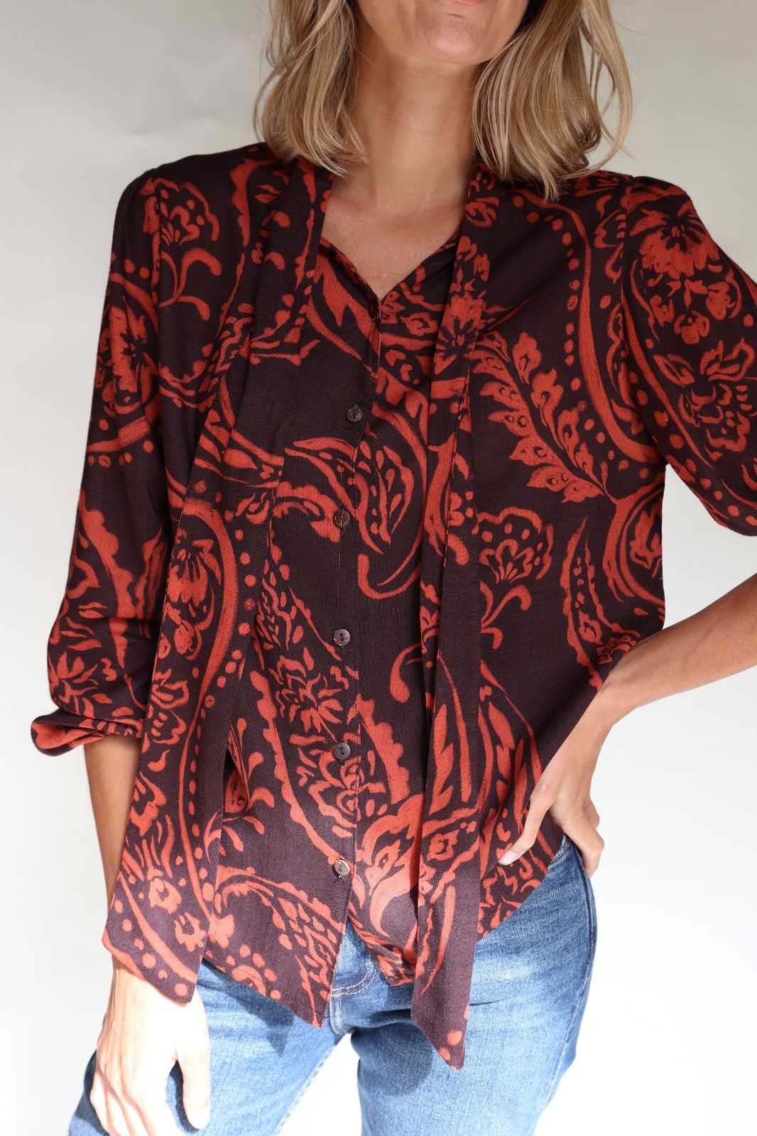 CAMISA HORTENSE LINO
