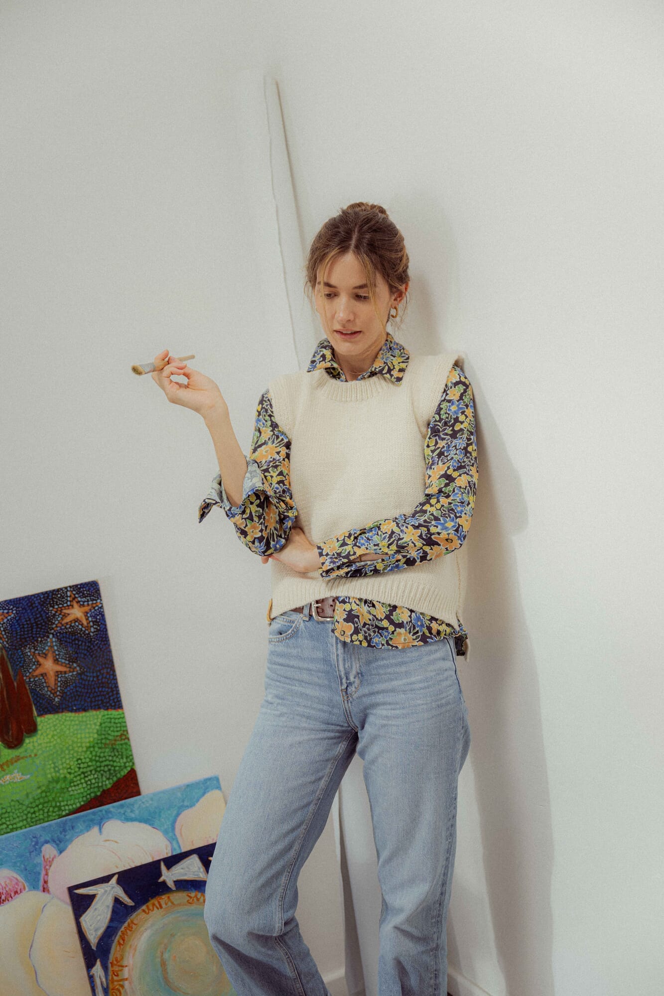 CAMISA MAXIME BLUE GARDEN