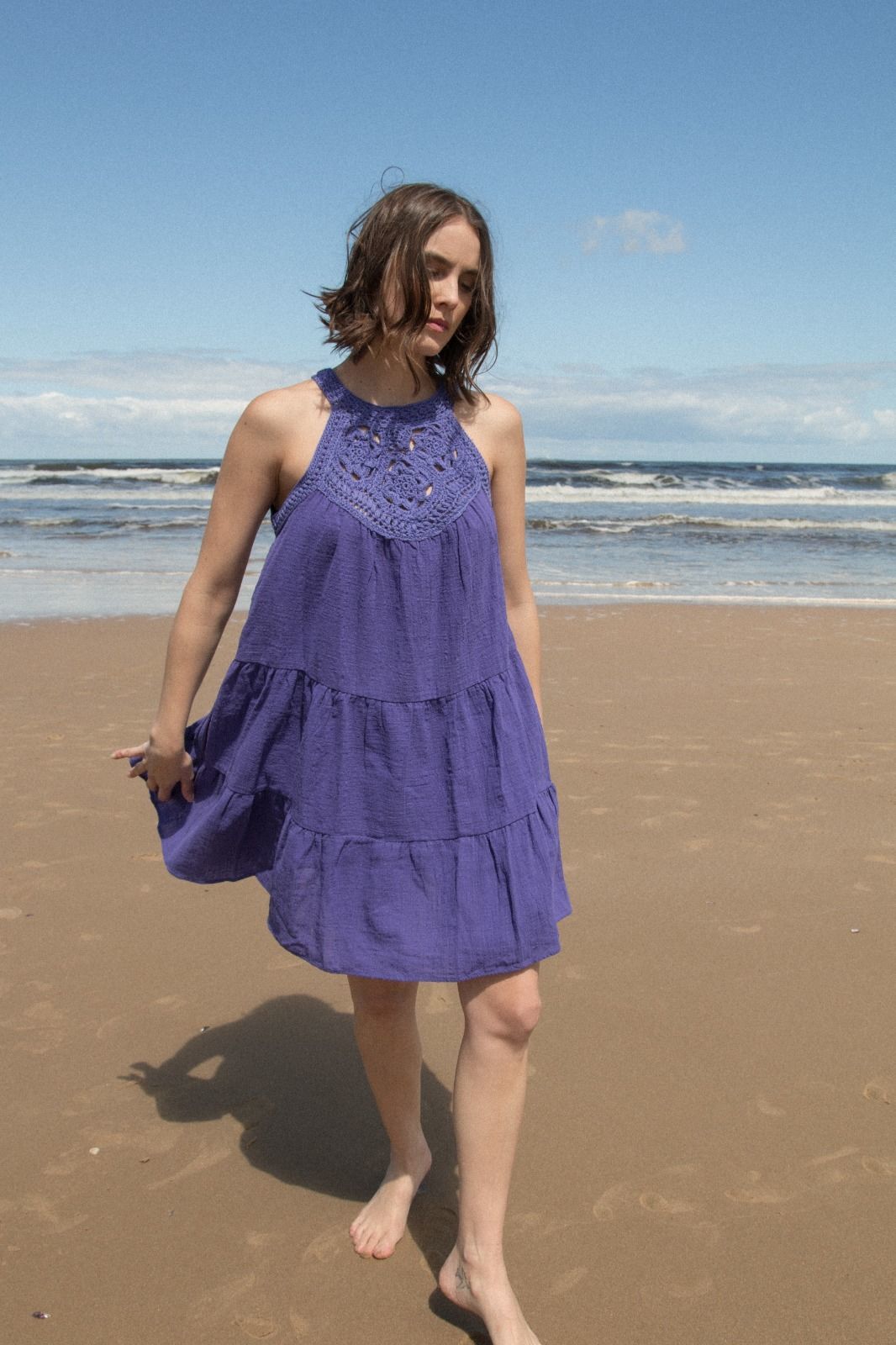 VESTIDO CROCHET lavanda 1