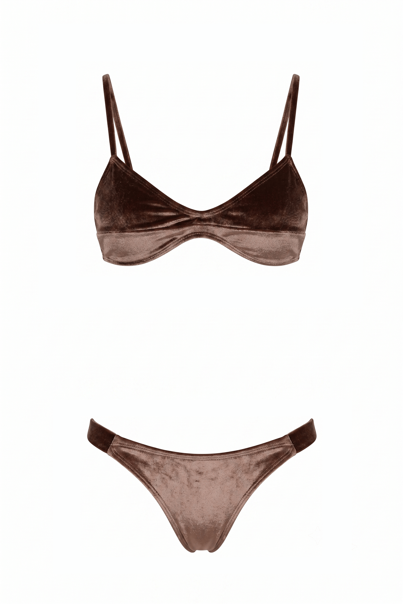 BIKINI PARATY VELVET CAPUCCINO