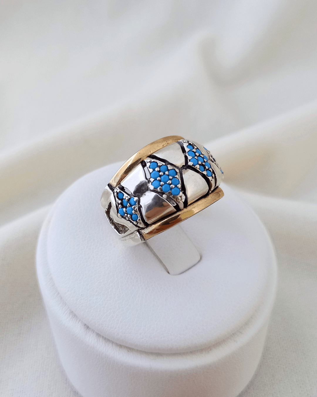 Anillo Mosaico celeste