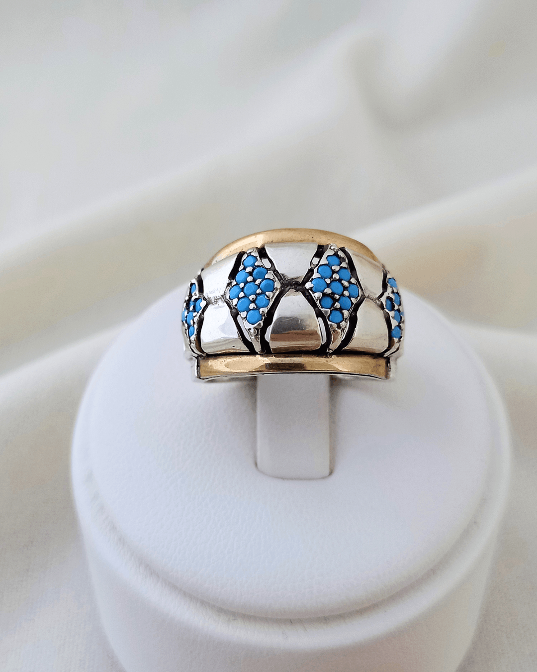Anillo Mosaico celeste