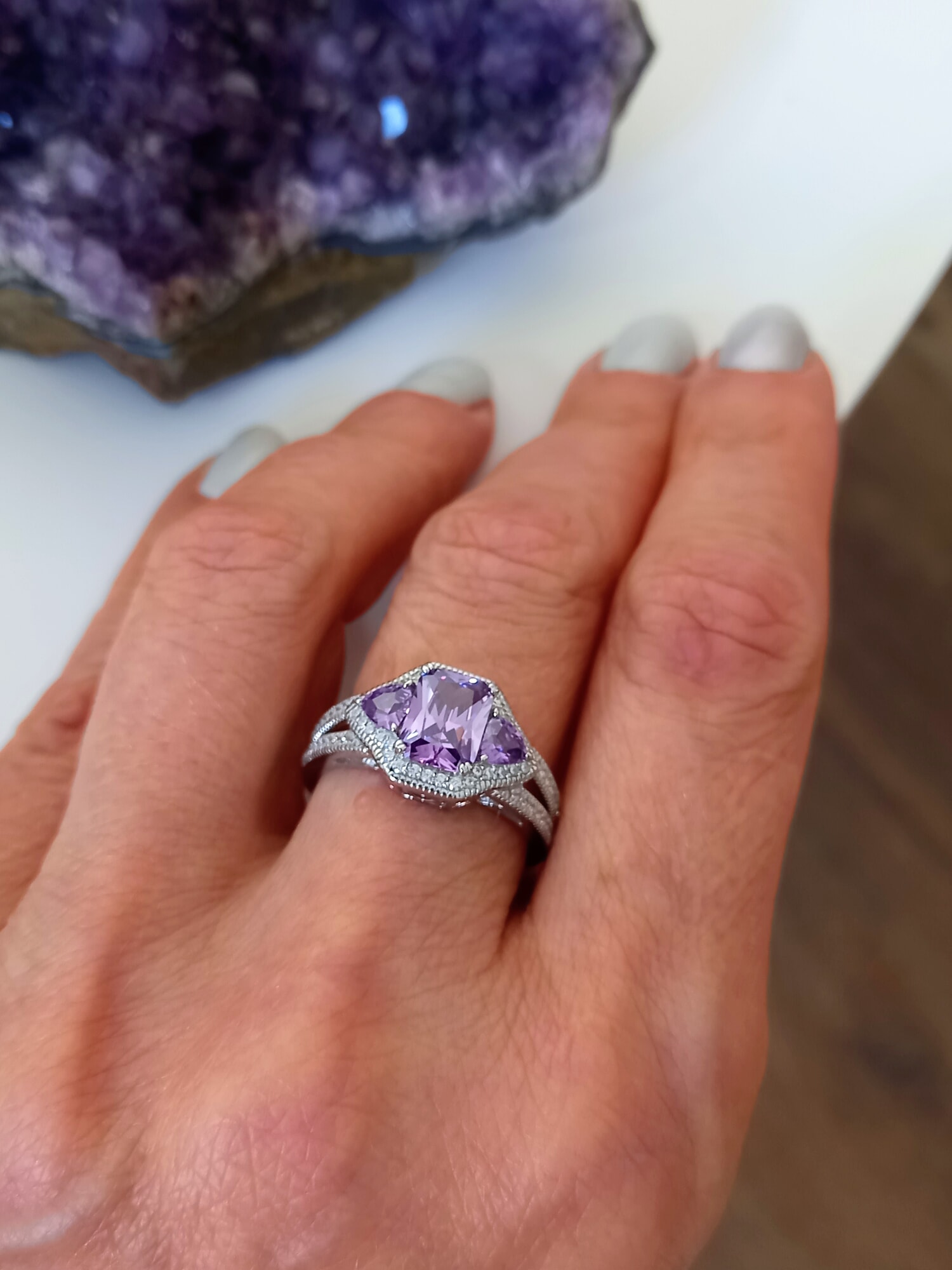 Anillo Violeta