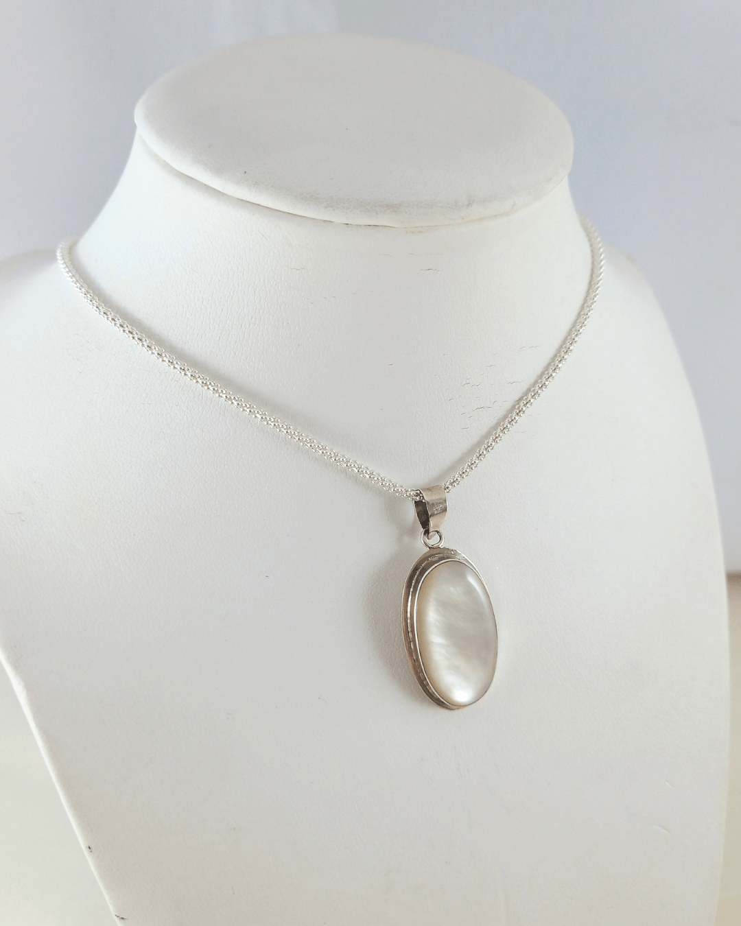 Conjunto Nácar oval