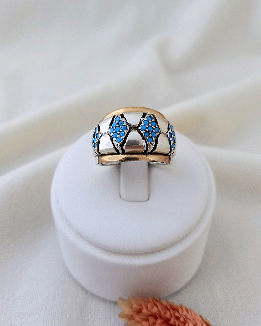 Anillo Mosaico celeste
