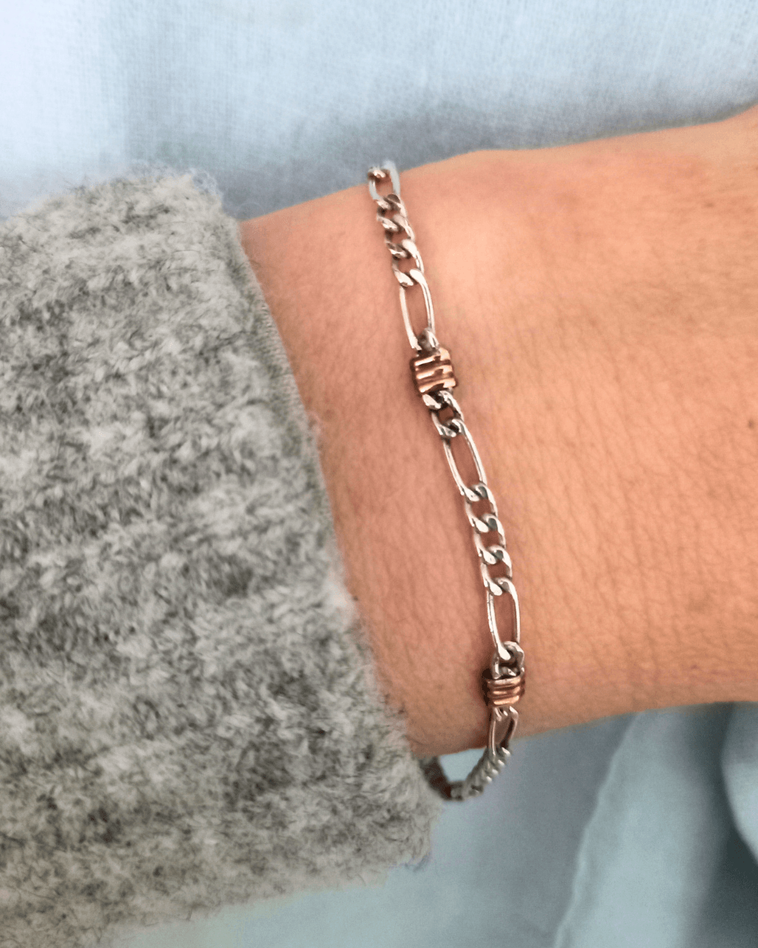 Pulsera Cartier plata y oro