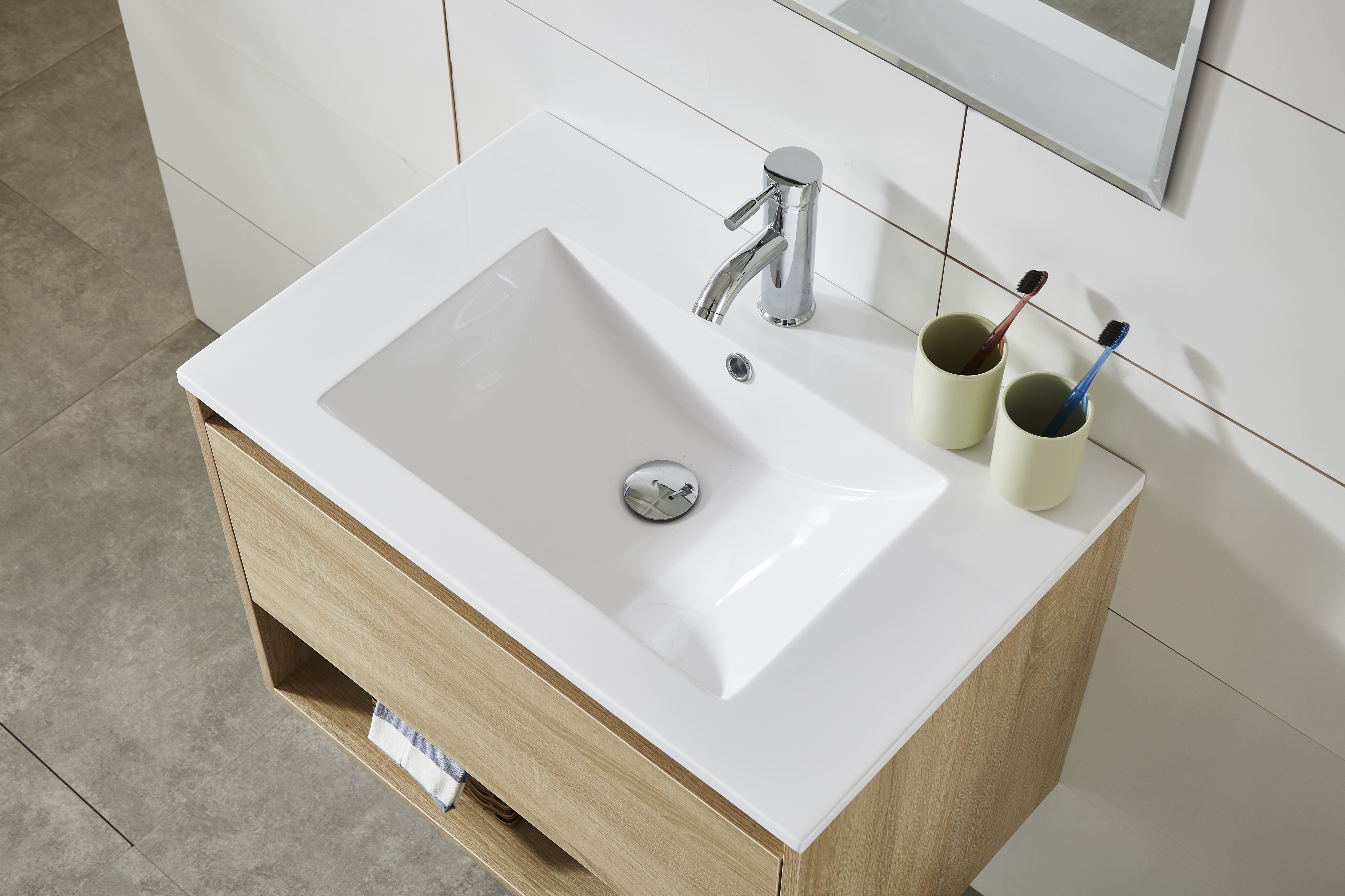 KLIPEN EC-1958/80 VANILLA MUEBLE 81X47 C/BACHA SIN VALV