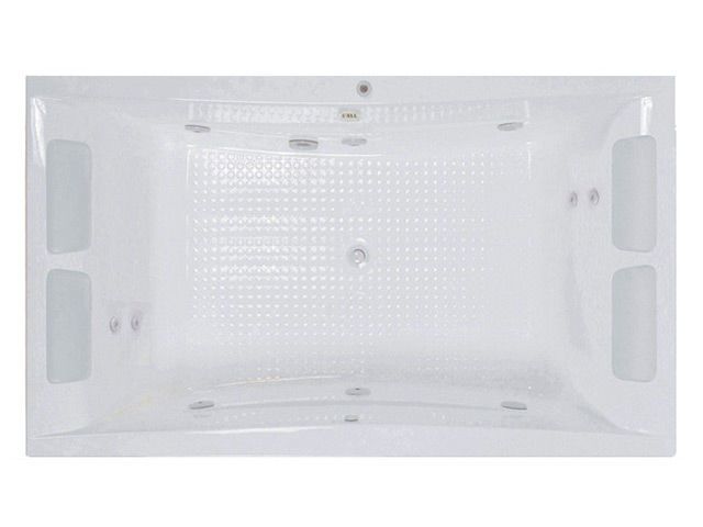 AXELL HIDROMASAJE DUO CLEAN DOBLE Motor Izq. (1) 1.79x1.11x0.57m C/ALMOHADA