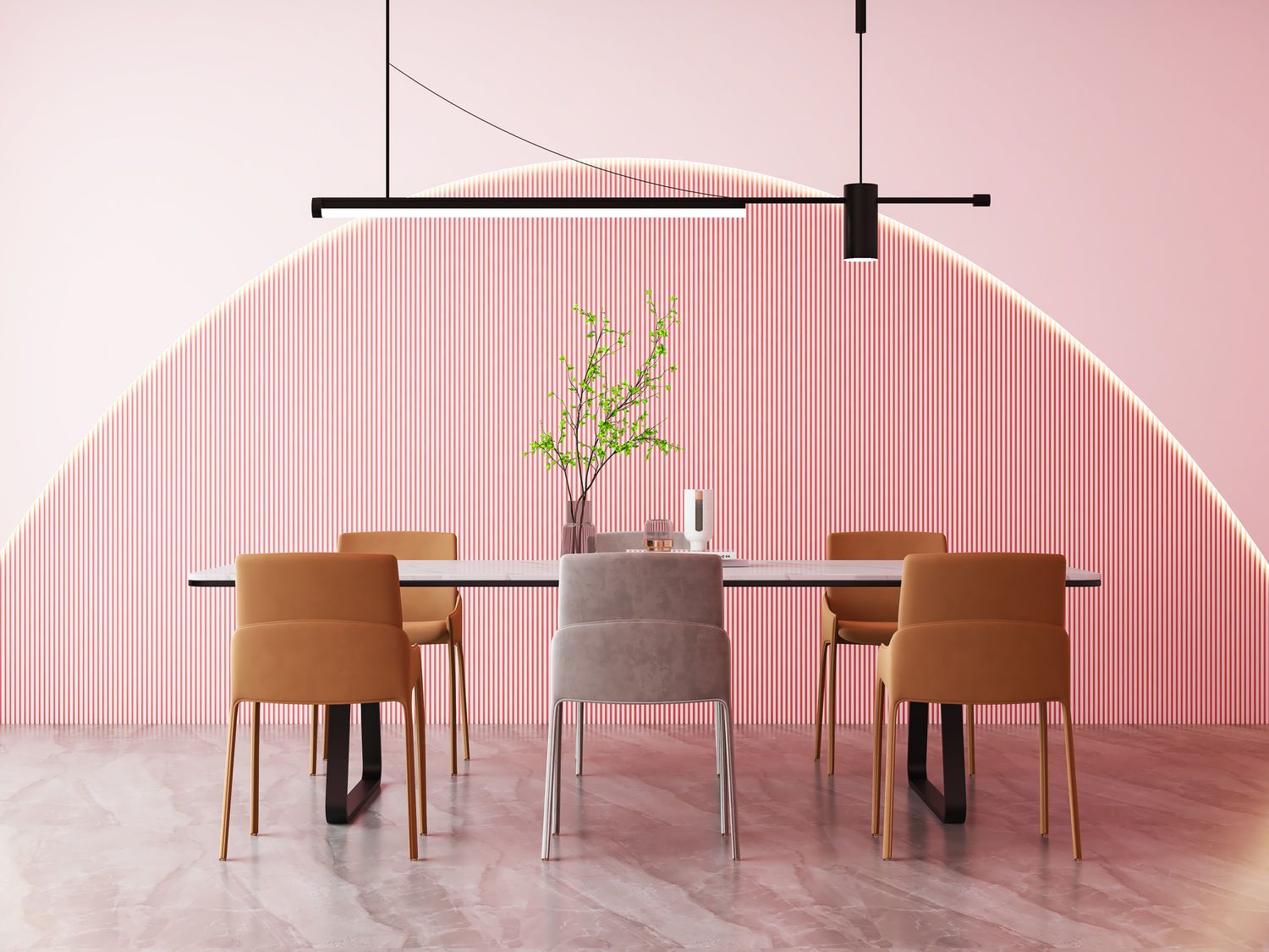 KLIPEN PANEL WPC INT 149*16*2900 MM CHANEL PINK 2.31pz/m2
