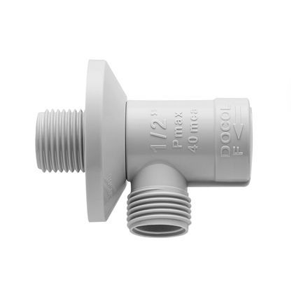 DOCOL-REGULADOR CAUDAL ABS CINZA 1/2 13030023