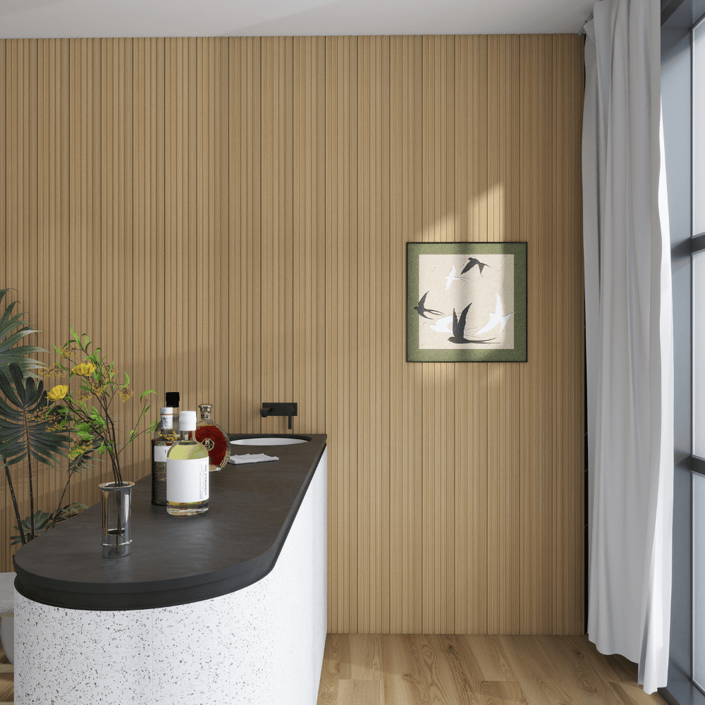 KLIPEN FANCY DECO WPC 166.5*9*2900 MM NATURAL