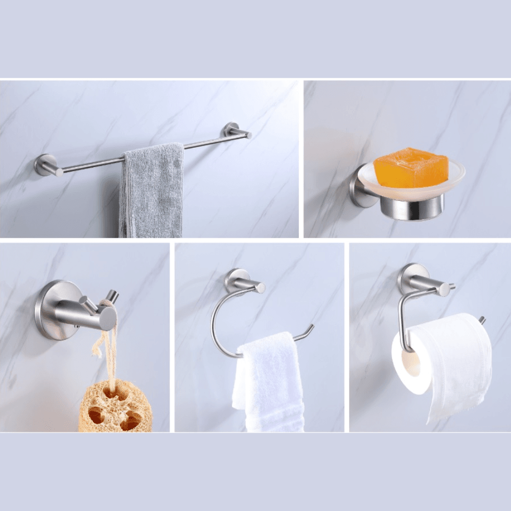 KLIPEN HOME KIT ACCESORIOS ACERO CEPILLADO