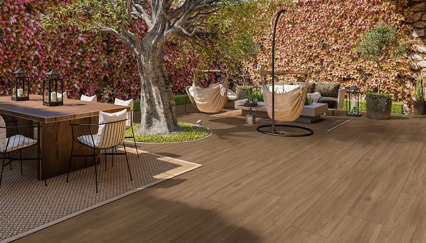 DURAGRES CARAJA CANELA TOUCH 35X120 EXT RECT