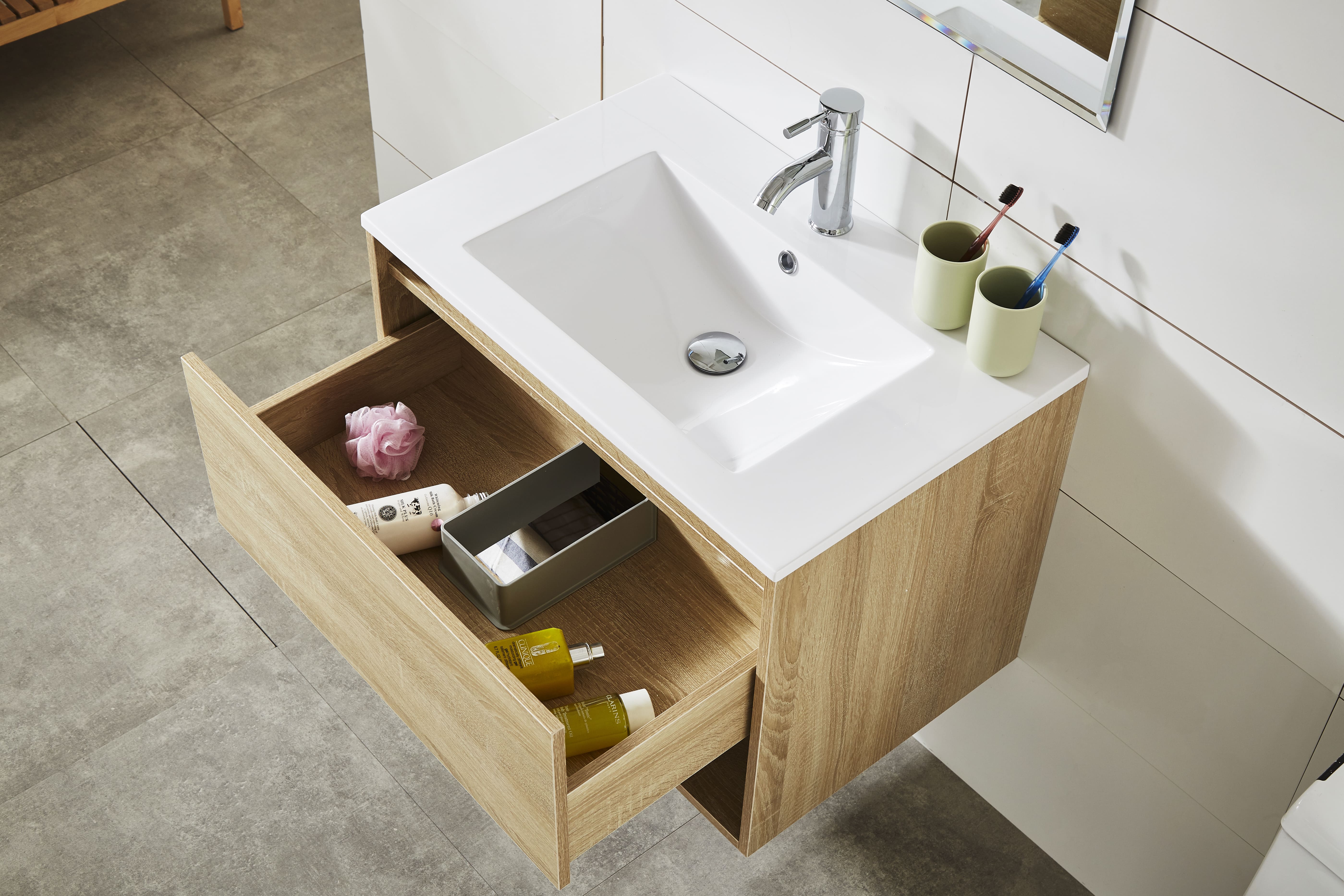 KLIPEN EC-1958/80 VANILLA MUEBLE 81X47 C/BACHA SIN VALV
